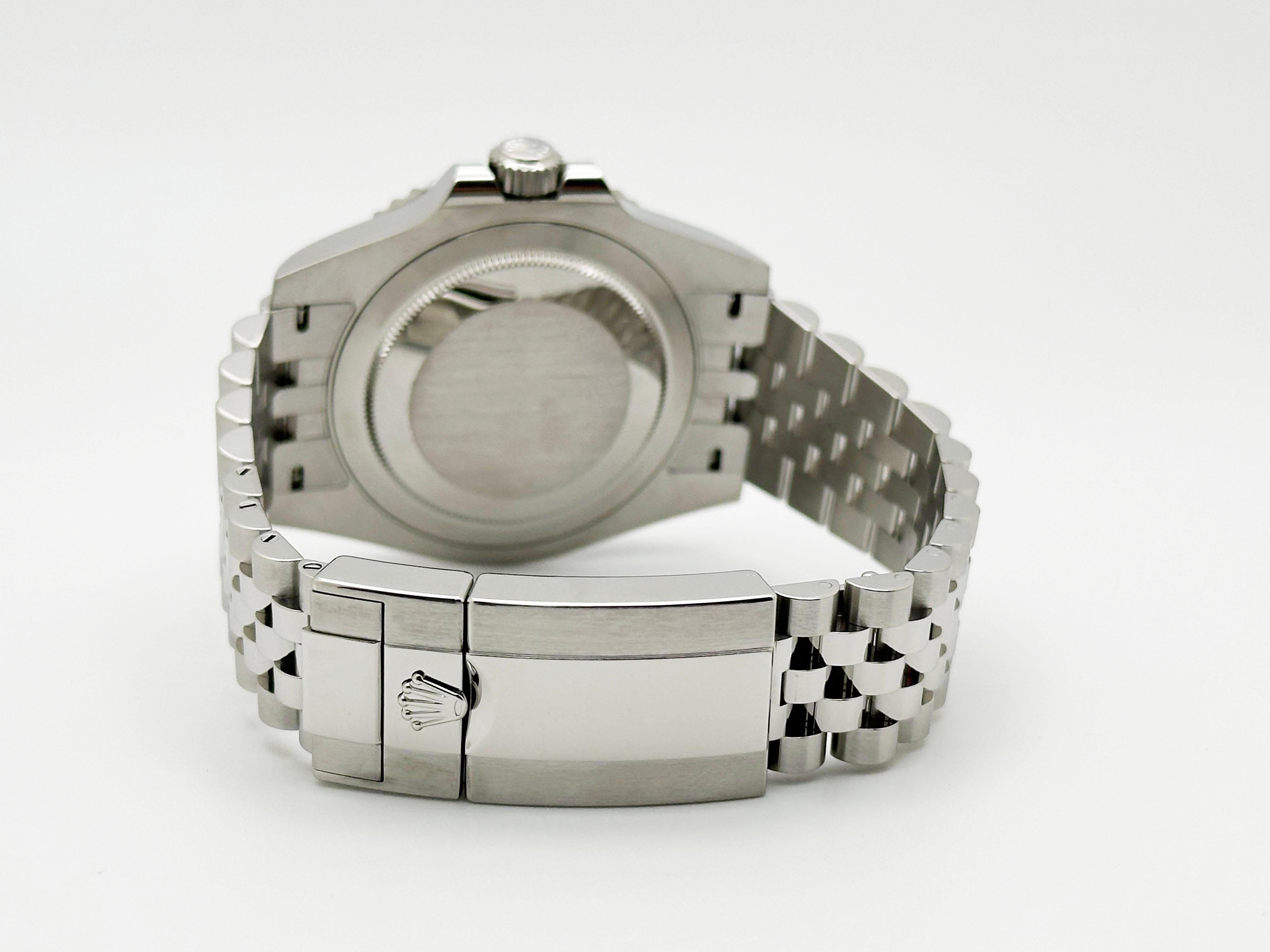 Rolex GMT Master II Pepsi Ceramic 126710BLRO Boîte de célébration en acier inoxydable 2018 1