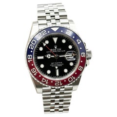 Rolex GMT Master II Pepsi Ceramic 126710BLRO Stainless Jubilee Box Paper 2018