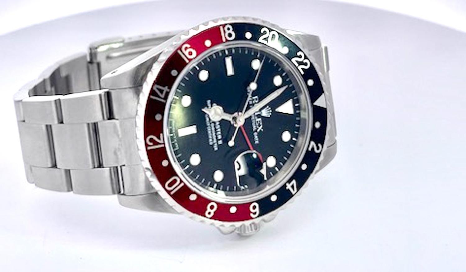 Rolex GMT-Master II Pepsi Dial 16710 Stainless Steel 6