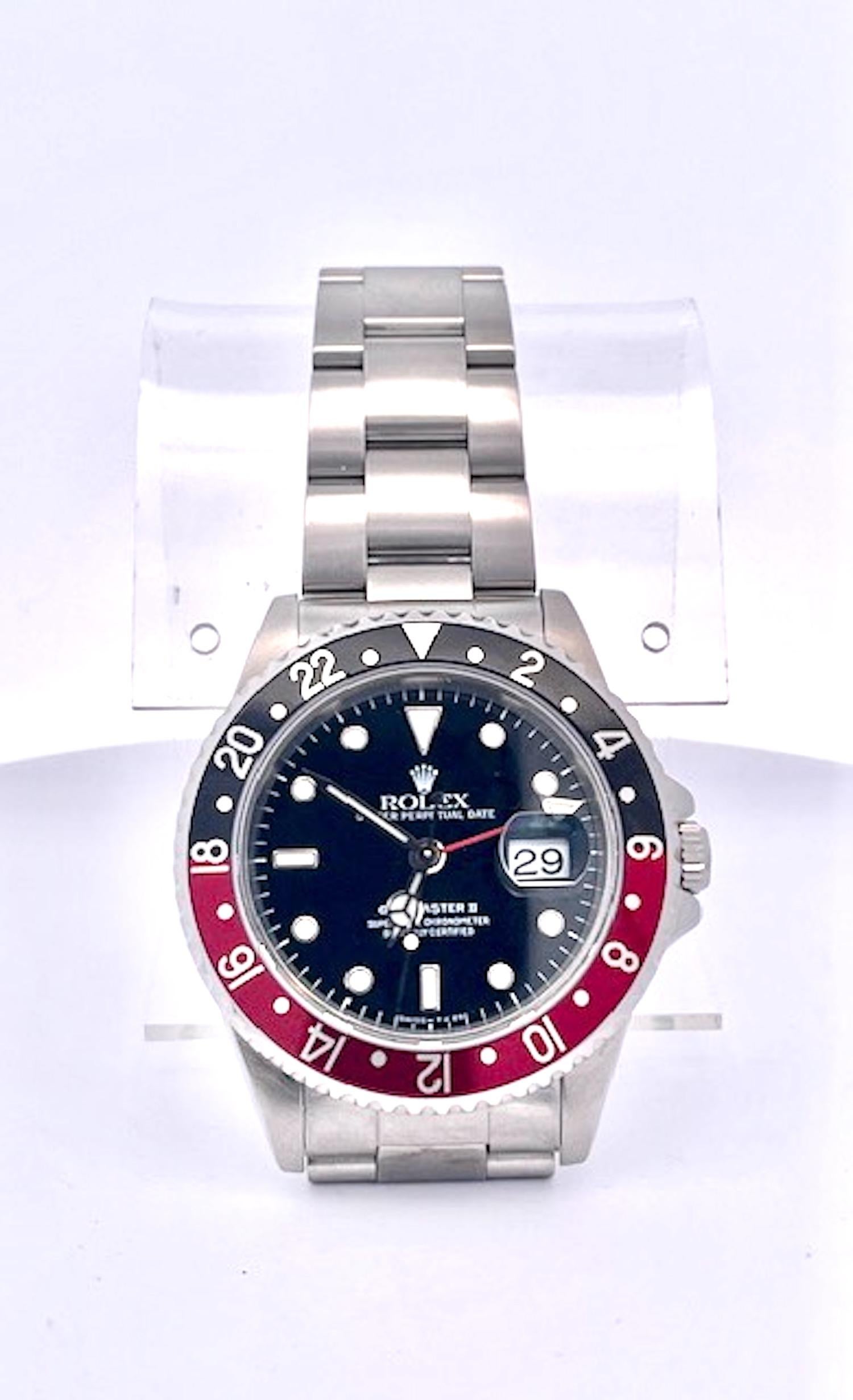 Rolex GMT-Master II Pepsi Dial 16710 Stainless Steel 8