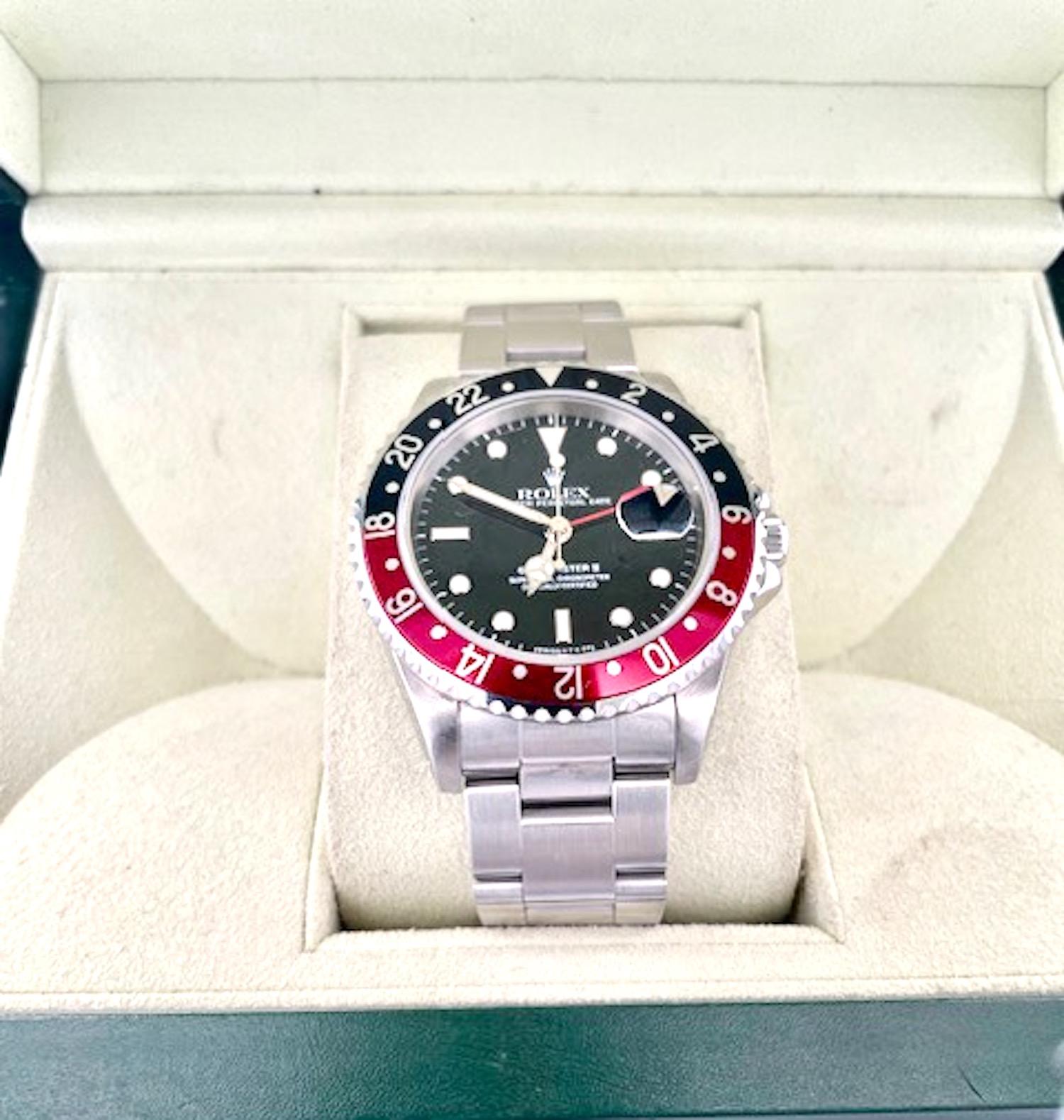 Modern Rolex GMT-Master II Pepsi Dial 16710 Stainless Steel