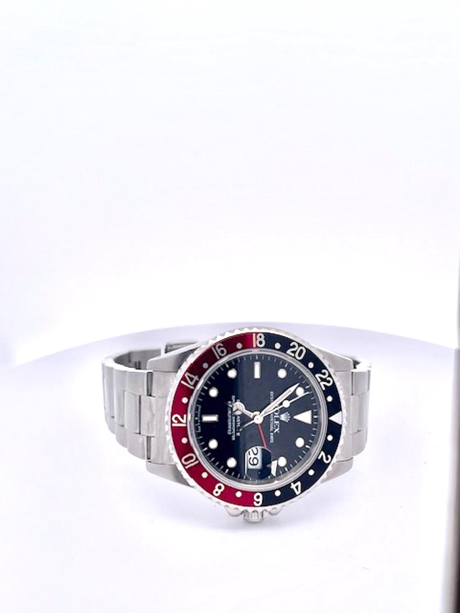 Rolex GMT-Master II Pepsi Dial 16710 Stainless Steel 1