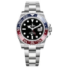 Rolex Gmt-Master II  ‘Pepsi’ Red and Blue Steel Watch Ref 126710BLRO