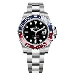 Rolex Gmt-Master II Orologio 'Pepsi' in acciaio rosso e blu Ref 126710BLRO