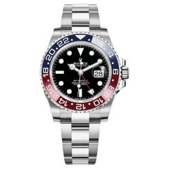 Rolex GMT-Master II  PEPSI' Rot-Blaue Stahluhr REF 126710BLRO