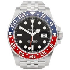 Used Rolex GMT-Master II Pepsi Stainless Steel 126710BLRO