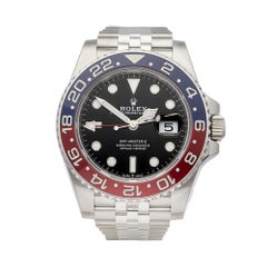 Used Rolex GMT-Master II Pepsi Stainless Steel 126710BLRO