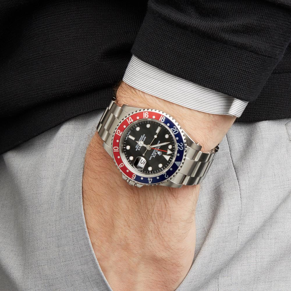 Rolex GMT Master II Pepsi Stainless Steel 16710 4