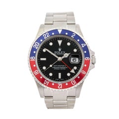 Rolex GMT Master II Pepsi Stainless Steel Men's 16710