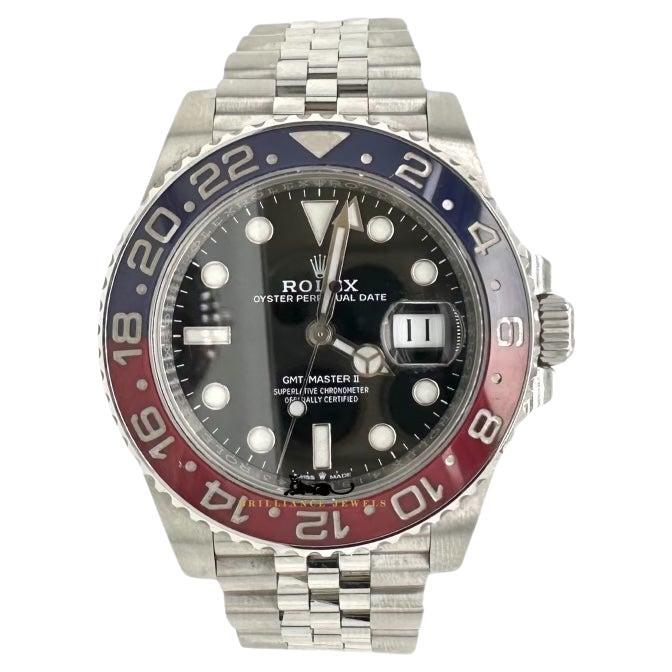 Rolex GMT Master II Pepsi mit Jubil�äumsband REF 126710BLRO