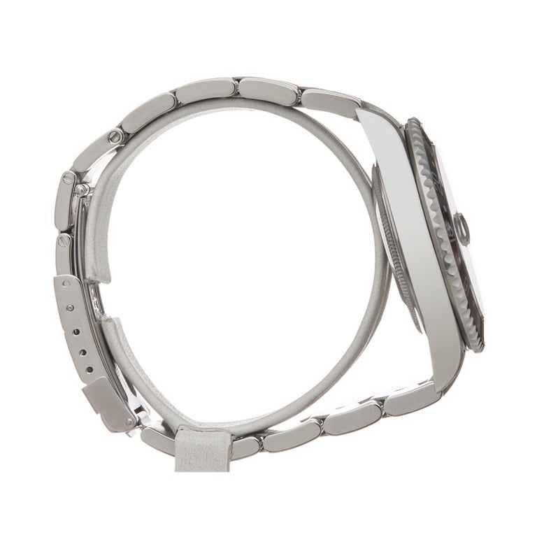 Rolex GMT-Master II Rectangular Dial Stainless Steel 16710 Wristwatch ...
