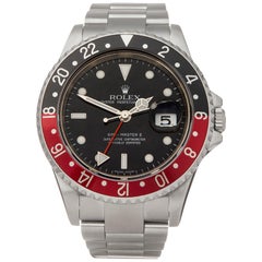 Rolex GMT-Master II Rechteckiges Zifferblatt Edelstahl 16710 Armbanduhr