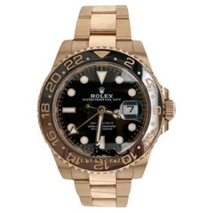 Rolex GMT-Master II Ref. 126715CHNR ‘Root Beer’ 18k Rose Gold 40mm Watch (R-490)
