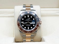 Rolex GMT Master II Root Beer 126711CHNR 18K Rose Gold Steel Box Paper 40mm