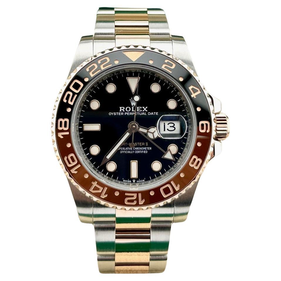 Rolex GMT Master II Root Beer 126711CHNR Keramik 18K Rose Gold Stahl Box Booklet