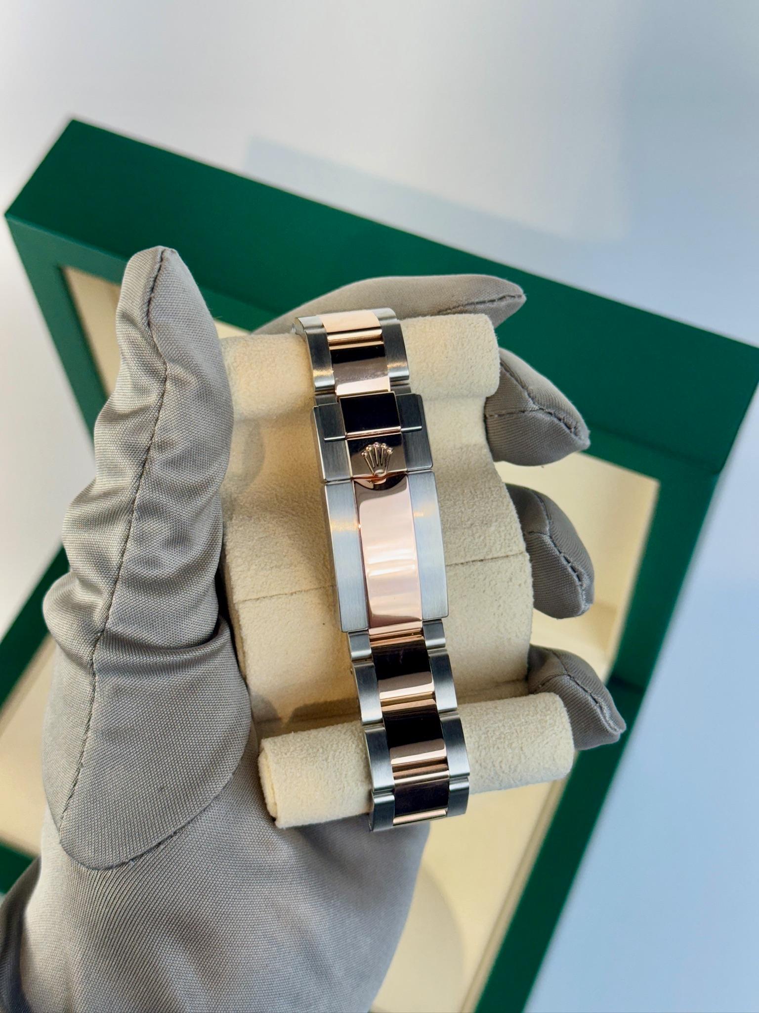 Rolex GMT Master II „Root Beer“ Schwarzes Zifferblatt RG/SS Datum:2020 Stil:126711CHNR Herren