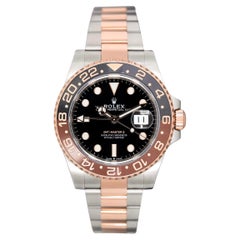 Rolex GMT Master II "Root Beer" Esfera Negra RG/SS Fecha:2020 Estilo:126711CHNR