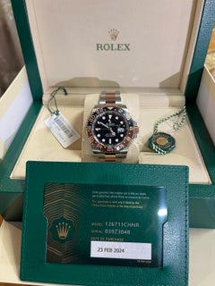 Rolex GMT-Master II Root Beer Rose Gold & Steel Men's Watch