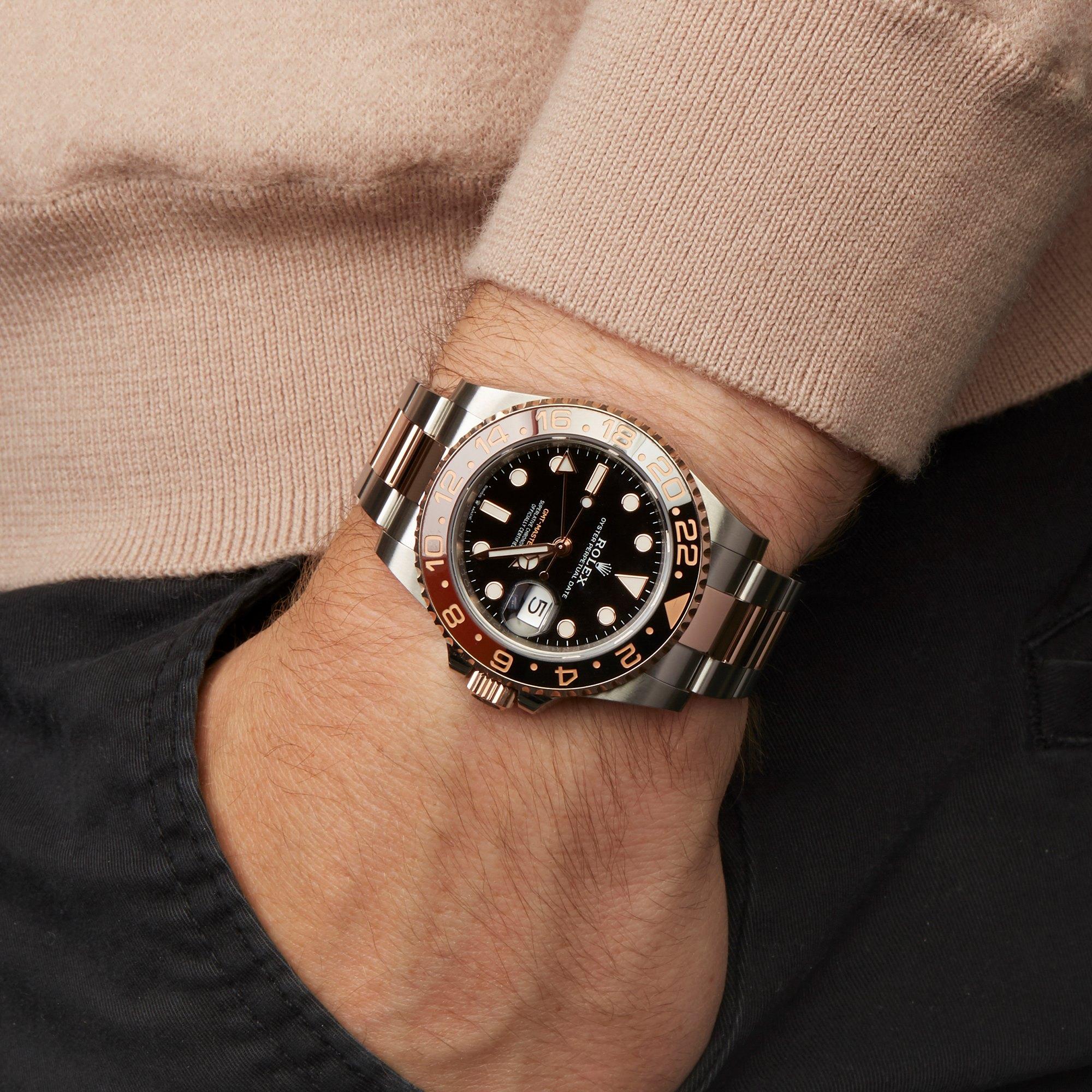 gmt master ii rose