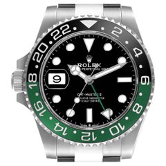 Rolex GMT Master II Sprite Bezel Oyster Steel Mens Watch 126720 Unworn