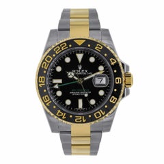 Rolex GMT-Master II Stainless Steel and 18 Karat Yellow Gold Watch 116713