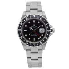 Rolex GMT-Master II Stainless Steel Black Dial Automatic Men watch 16710 B/P