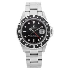 Rolex GMT-Master II Stainless Steel Black Dial Automatic Mens Watch 16710