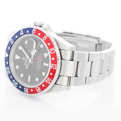 Rolex GMT-Master II Stainless Steel Men's Watch 16710 Blue/red Bezel