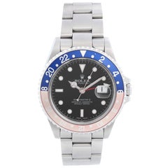 Rolex GMT-Master II Stainless Steel Men's Watch 16710 Blue/red Bezel