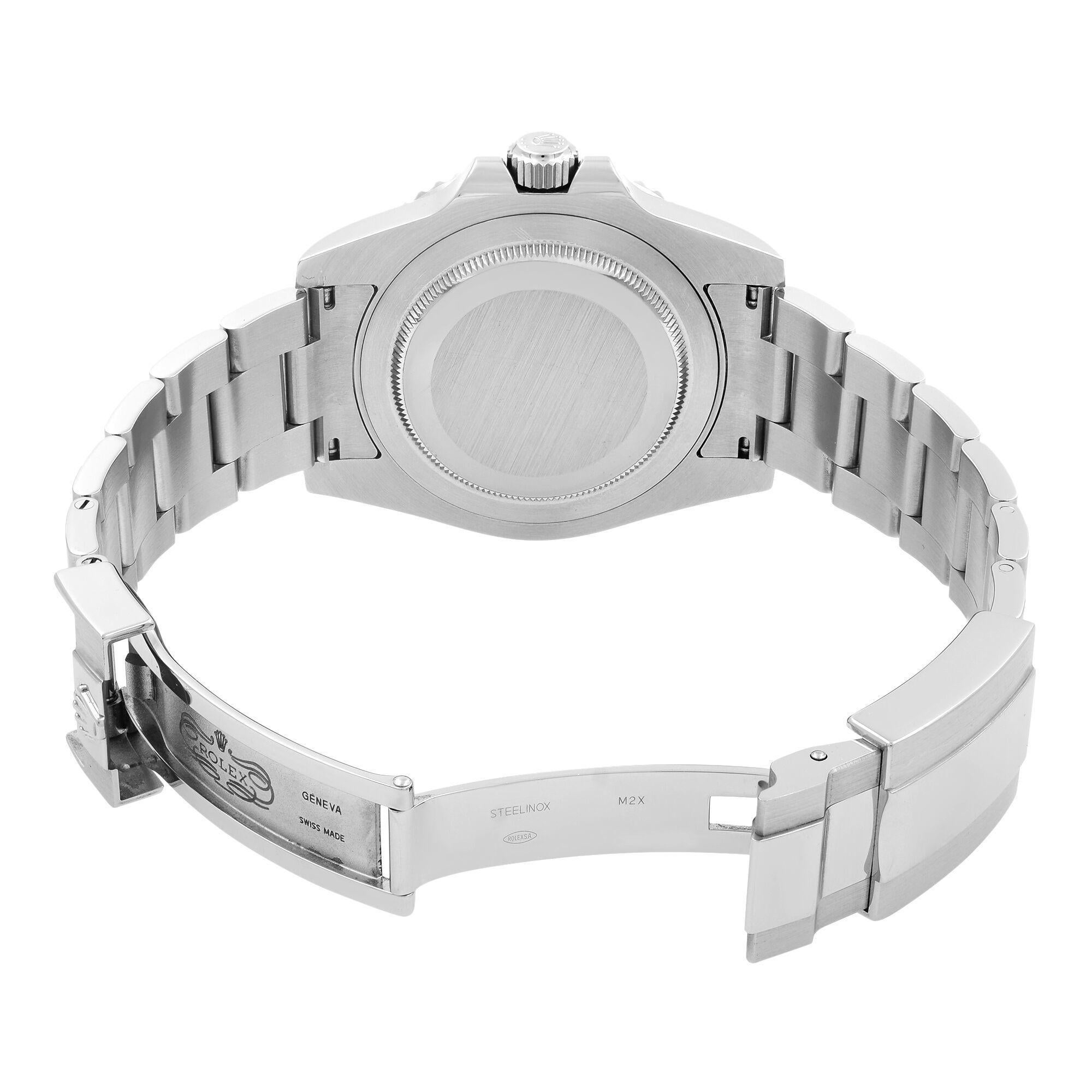 Rolex GMT-Master II Steel Ceramic Black Dial Automatic Mens Watch 116710LN en vente 1