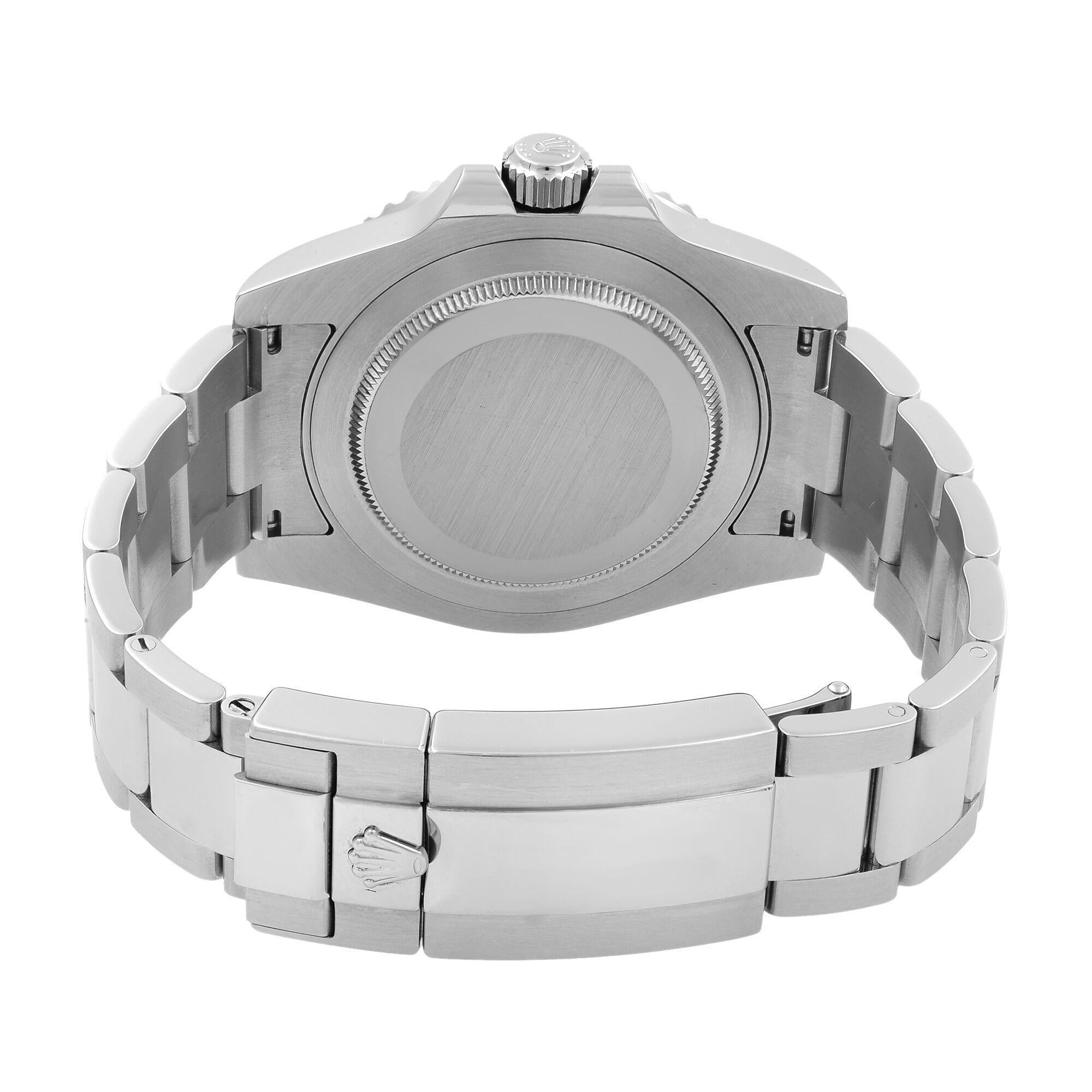 Rolex GMT-Master II Steel Ceramic Black Dial Automatic Mens Watch 116710LN en vente 2