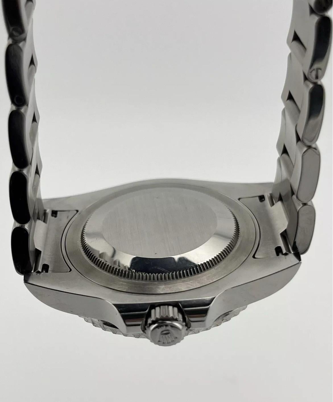 Reloj Rolex GMT-Master II Acero Esfera Diamante Bisel Rubí/Zafiro 40mm 116710 6