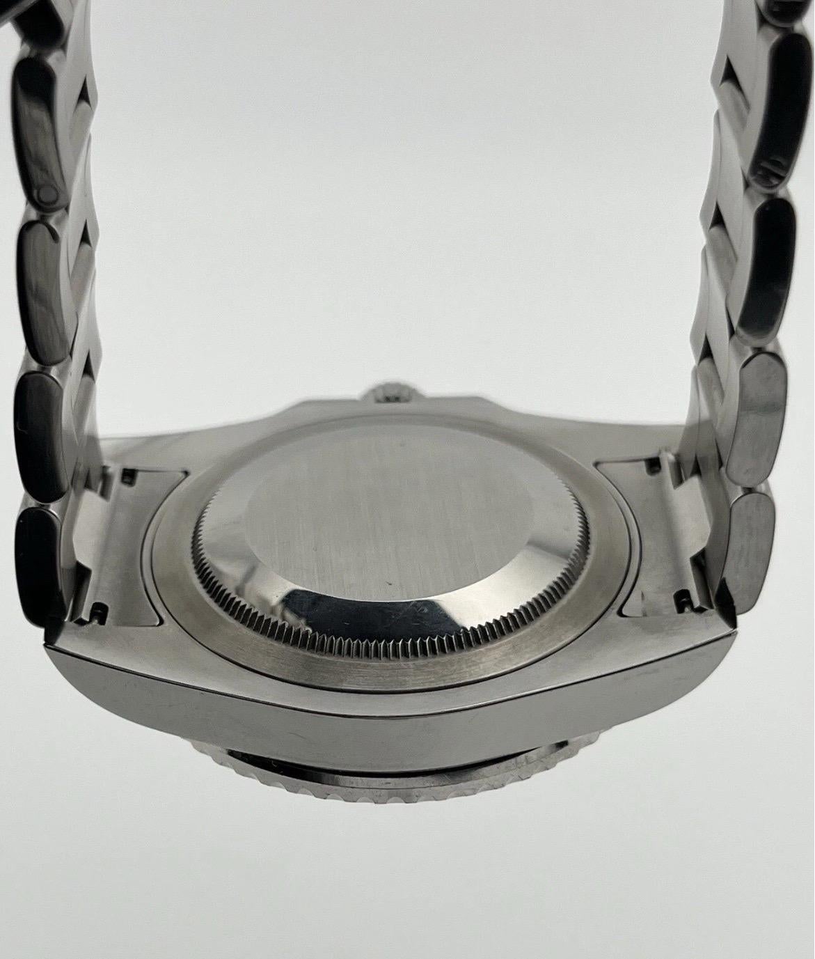 Reloj Rolex GMT-Master II Acero Esfera Diamante Bisel Rubí/Zafiro 40mm 116710 7