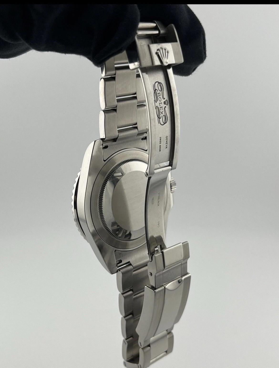 Reloj Rolex GMT-Master II Acero Esfera Diamante Bisel Rubí/Zafiro 40mm 116710 4