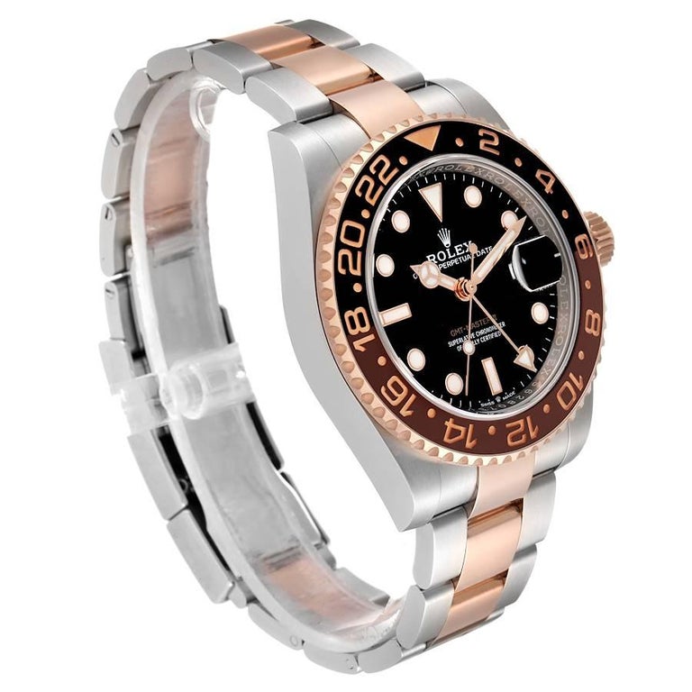 Rolex GMT Master II Steel Everose Gold Mens Watch 126711 Unworn For Sale at  1stDibs | rolex op8, op8 rolex, rolex 1650