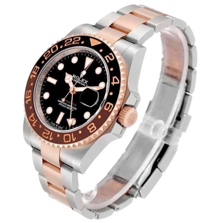 Rolex GMT Master II Steel Everose Gold Mens Watch 126711 Unworn For Sale at  1stDibs | rolex op8, op8 rolex, rolex 1650