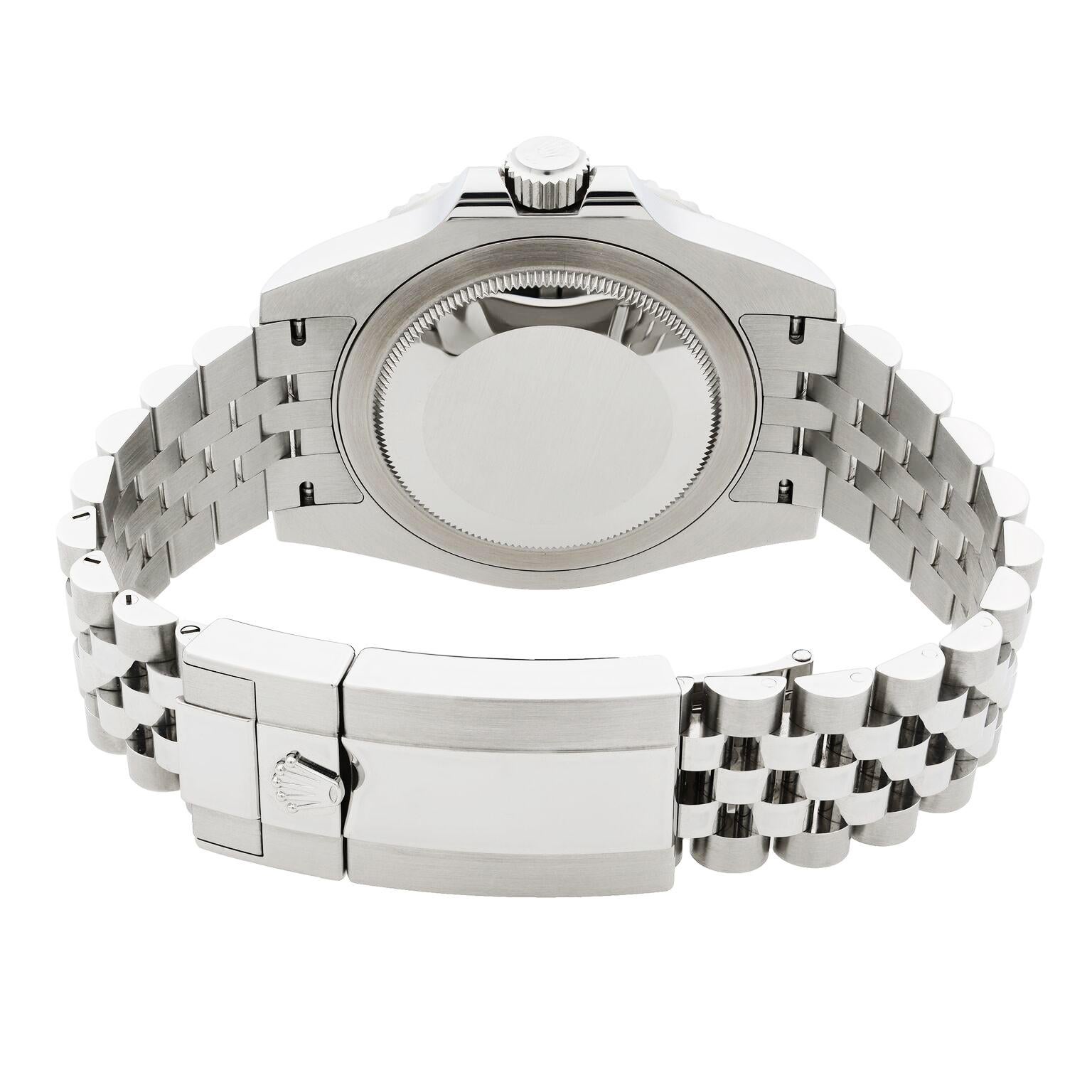 Rolex GMT-Master II Steel Pepsi Bezel Black Dial Automatic Mens Watch 126710BLRO en venta 1
