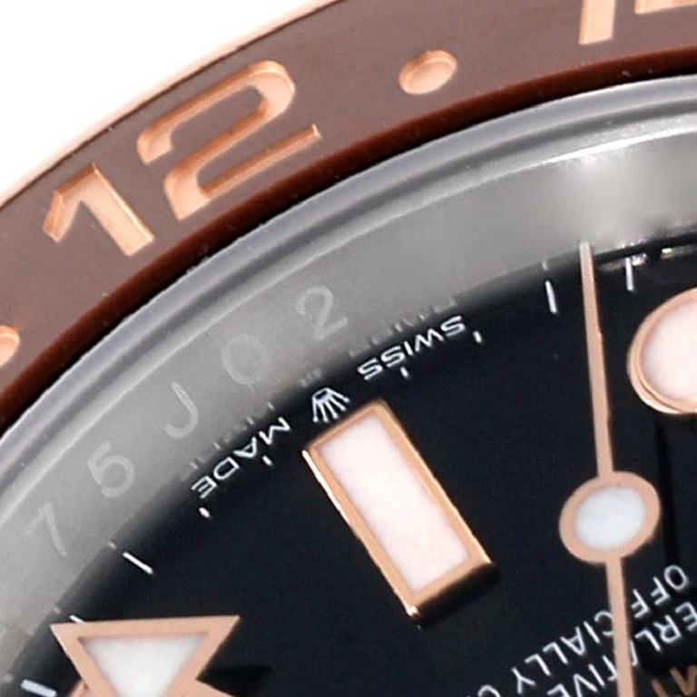 Rolex GMT Master II Stahl Rose Gold Herrenuhr 126711 Box Karte 3