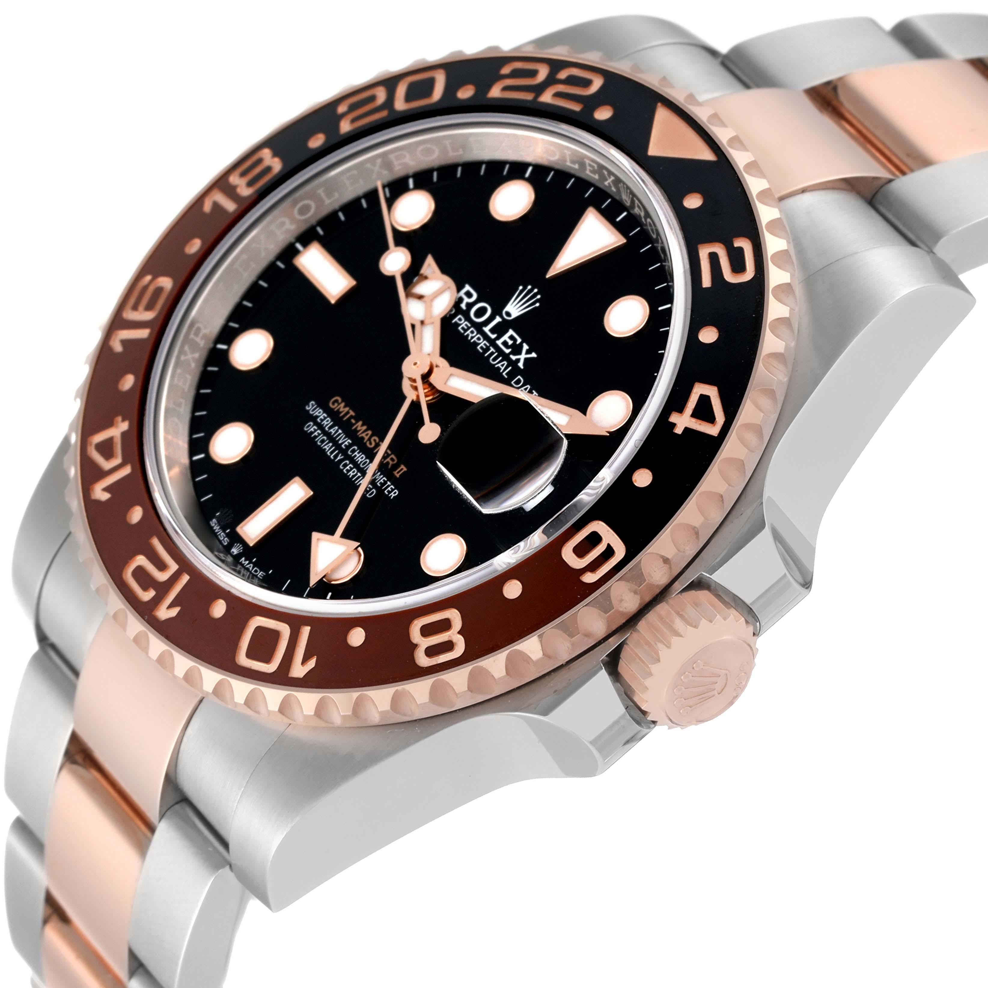 Rolex GMT Master II Steel Rose Gold Mens Watch 126711 Unworn 1