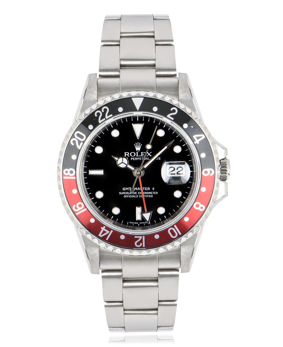 Rolex GMT-Master II Stick Dial Coke 16710 at 1stDibs