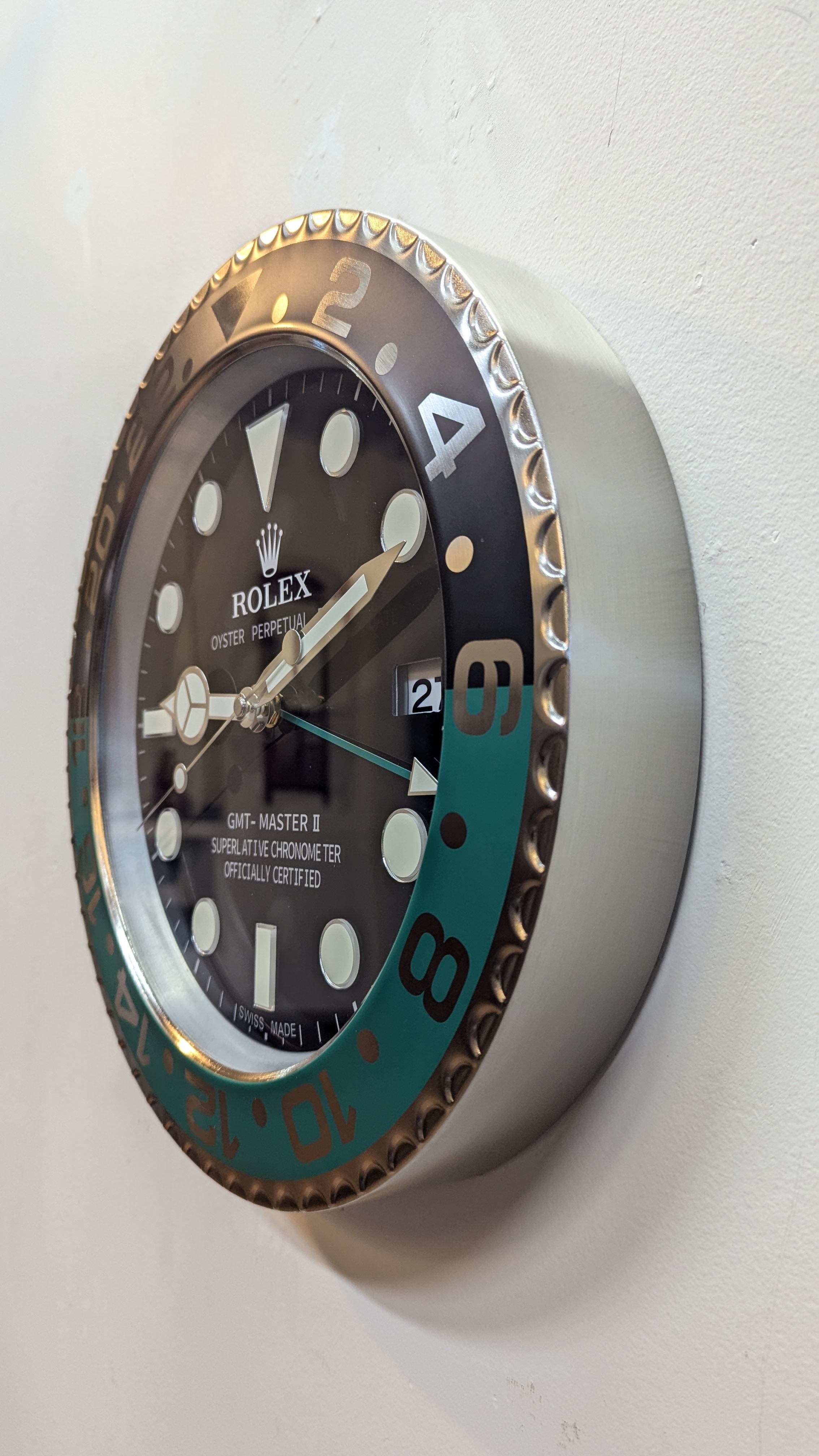Other ROLEX GMT - Master II Wall Clock Dealer Display