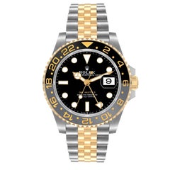 Rolex GMT Master II Oro Giallo Acciaio Lunetta Grigia Orologio Uomo 126713 Scheda Scatola
