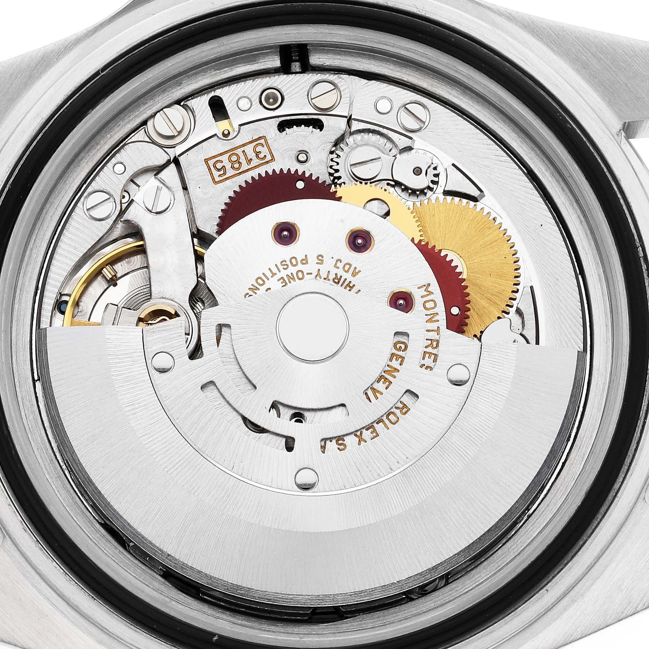 Rolex GMT Master II Yellow Gold Steel Jubilee Bracelet Mens Watch 16713 4