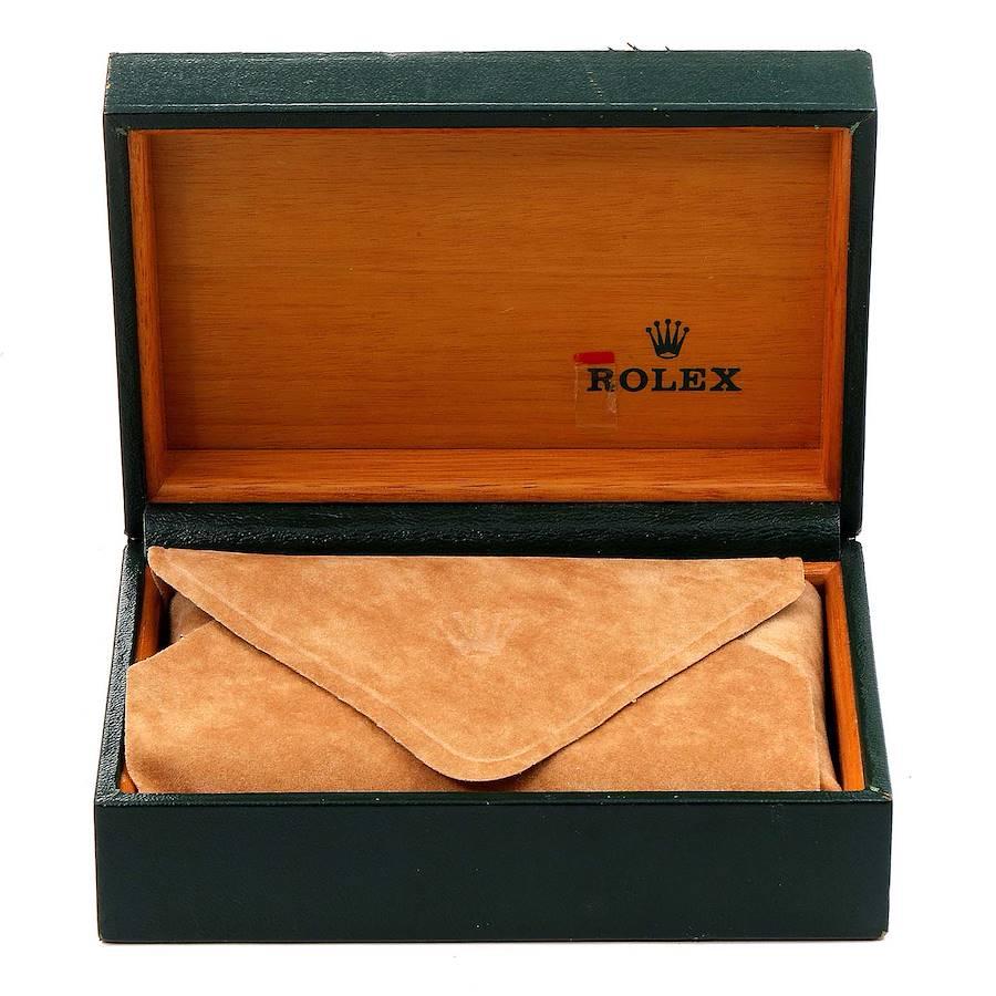 Rolex GMT Master II Yellow Gold Steel Oyster Bracelet Men's Watch 16713 For Sale 8