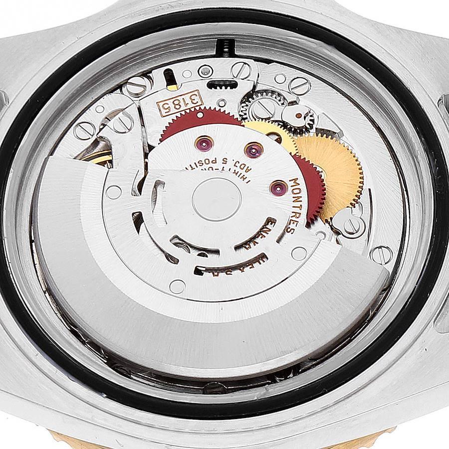 Rolex GMT Master II Yellow Gold Steel Oyster Bracelet Mens Watch 16713 1