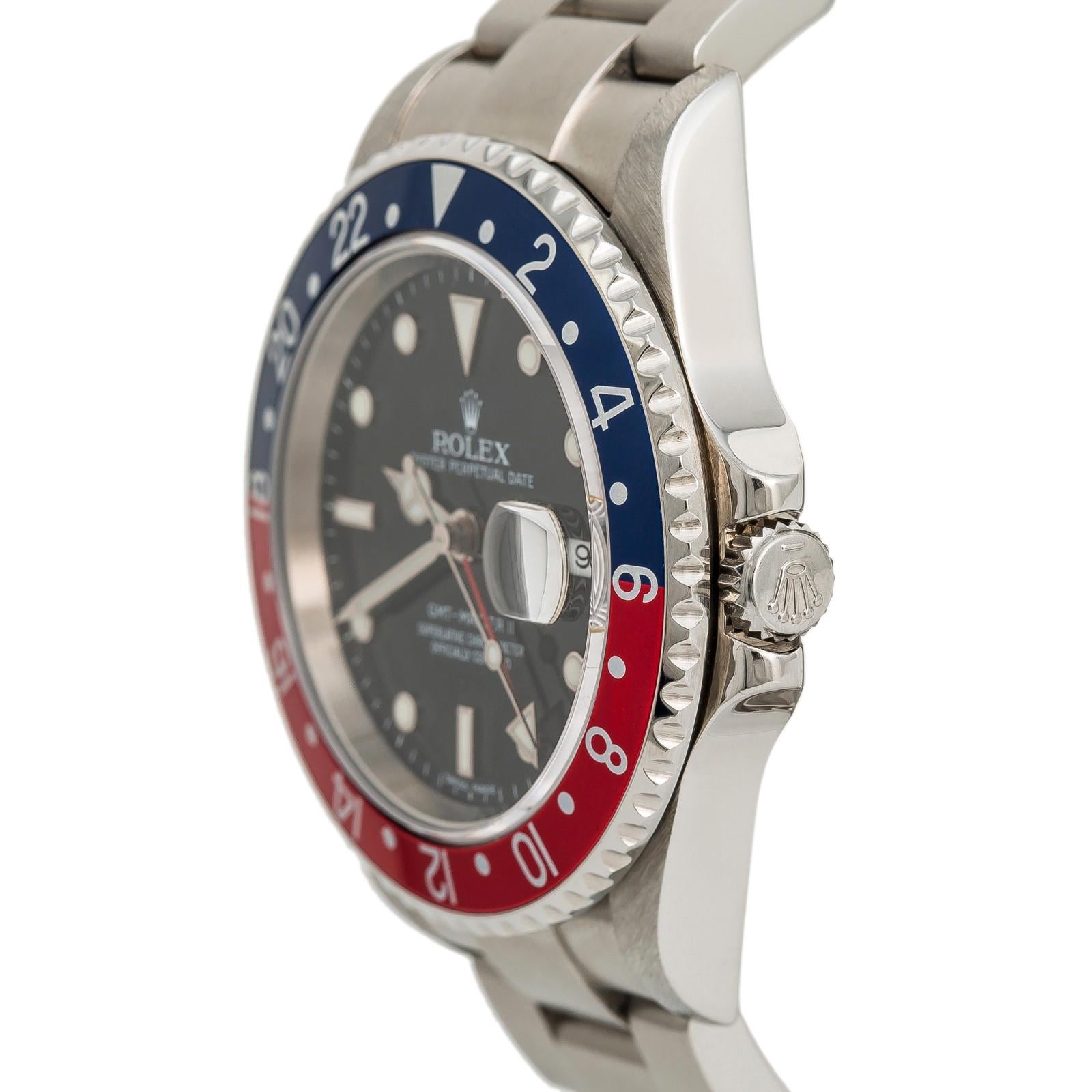 Rolex GMT Master II13800, Dial Certified Authentic For Sale 1