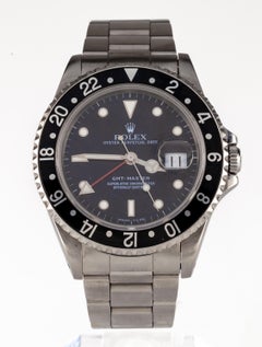 Rolex GMT Master Men's Stainless Steel Automatic Watch 16700 Black Dial w/ Box