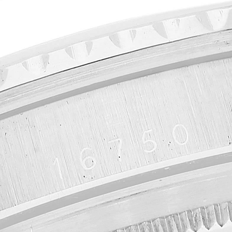 Rolex GMT Master Pepsi Bezel Vintage Matte Dial Steel Mens Watch 16750 1