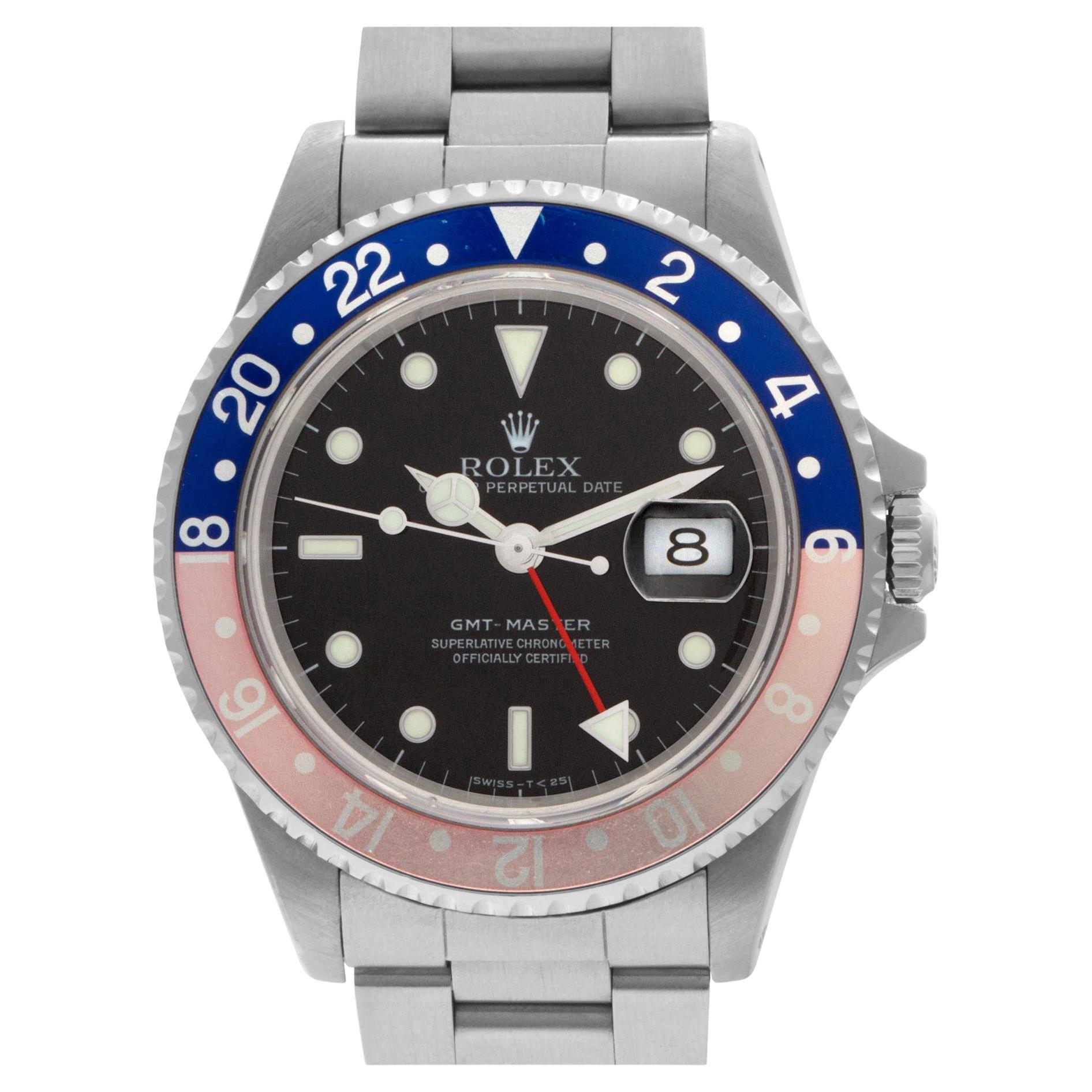 Rolex GMT-Master "Pepsi" in Stainless Steel, Ref 16700