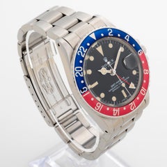 Rolex GMT Master "Pepsi" / "Pan am, Box & Papers, Year 1971, Super Provenance..